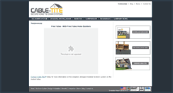 Desktop Screenshot of cabletite.com